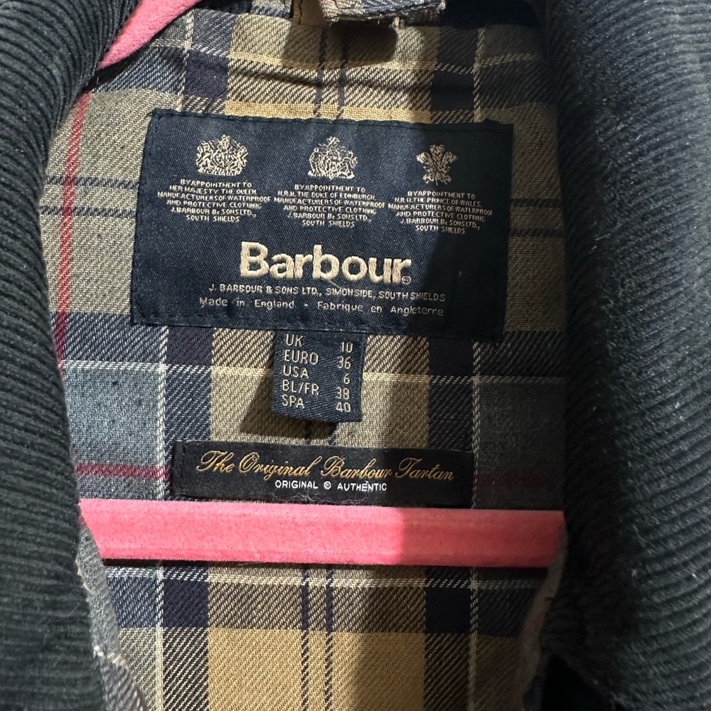 Women’s Barbour beadnell wax jacket size US6 - Picture 5 of 7